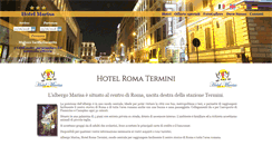 Desktop Screenshot of hotelmarisa.net